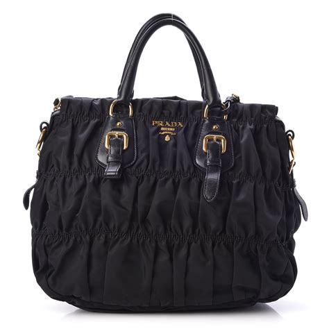 prada tessuto handbag black|prada tessuto gaufre nylon bag.